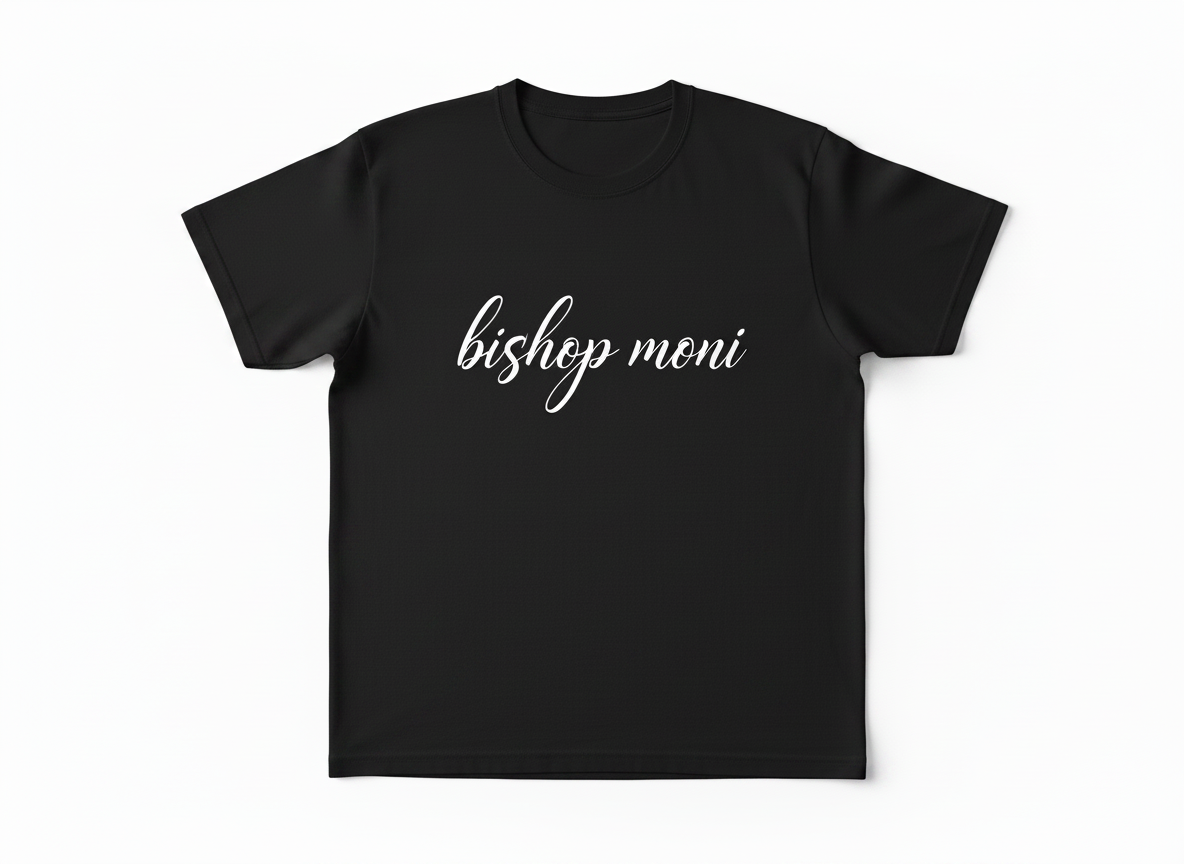 Bishop Moni Black Tee