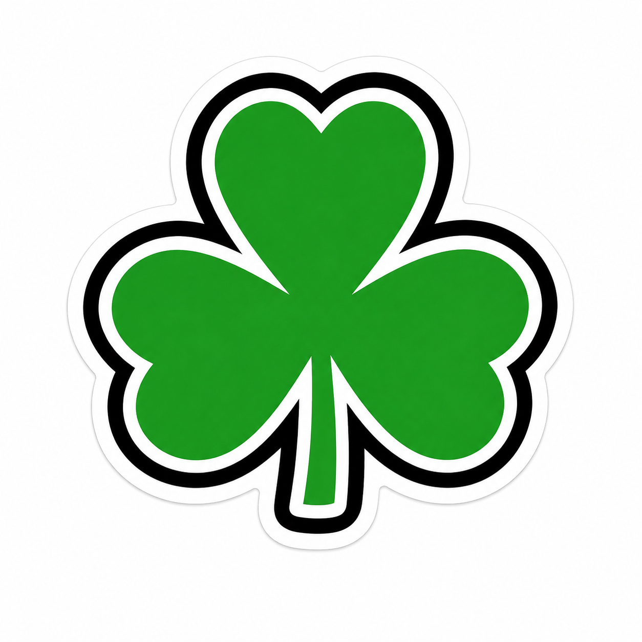 ATI Shamrock Sticker